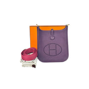 Hermes Evelyne Mini Purple Bag
